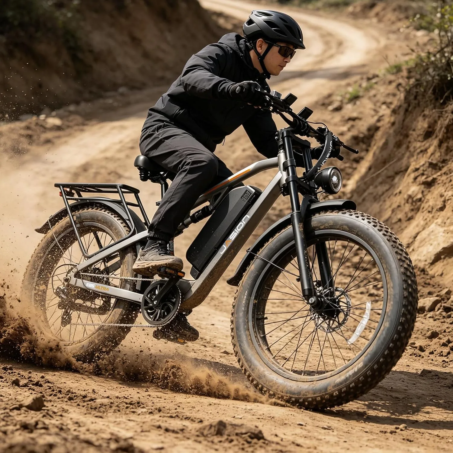 Jasion EB5 Ultra Electric Bike for Adults 2500W Peak, 1040Wh Battery