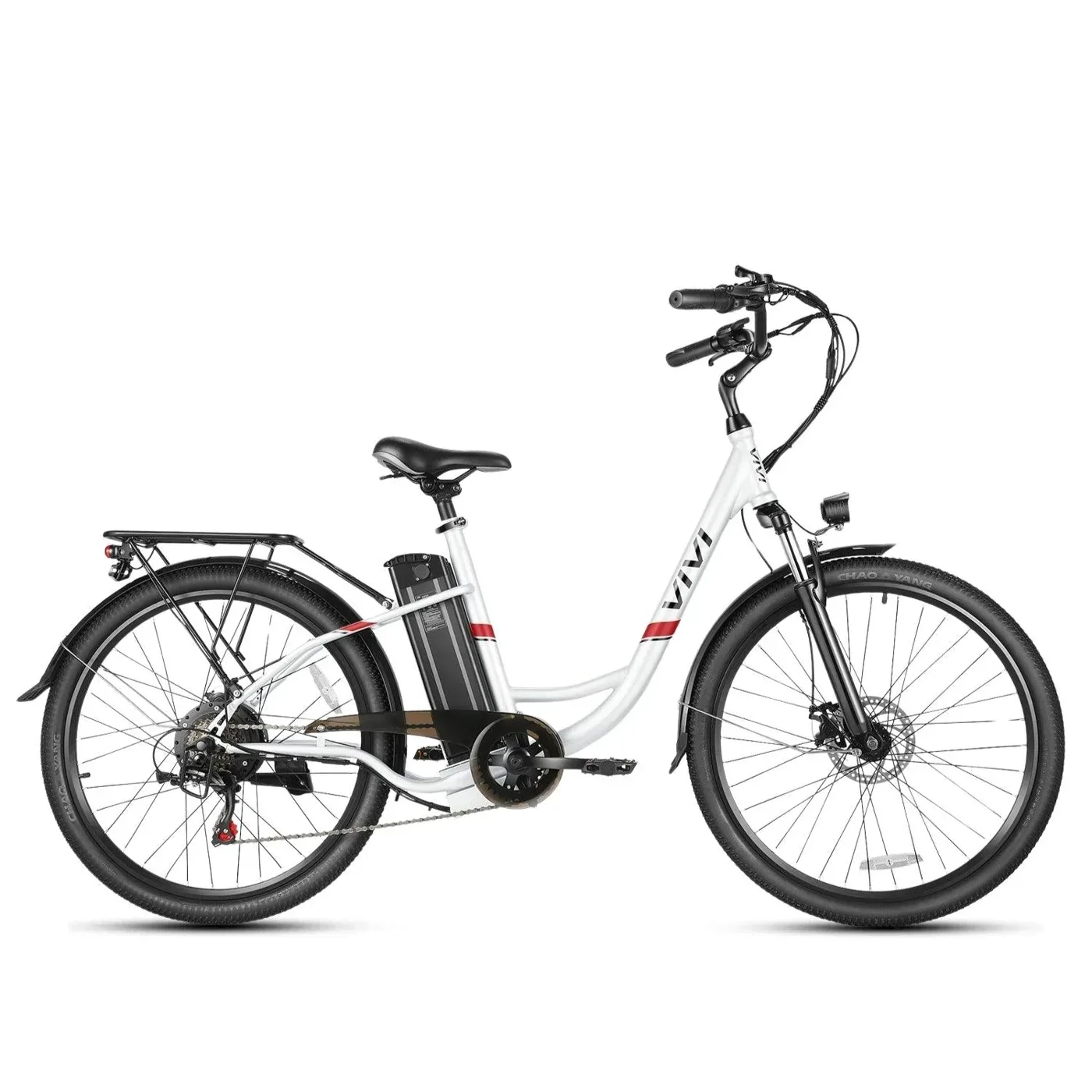 VIVI Electric Bike, 1000W Peak, 26" Commuter, Cruise Control
